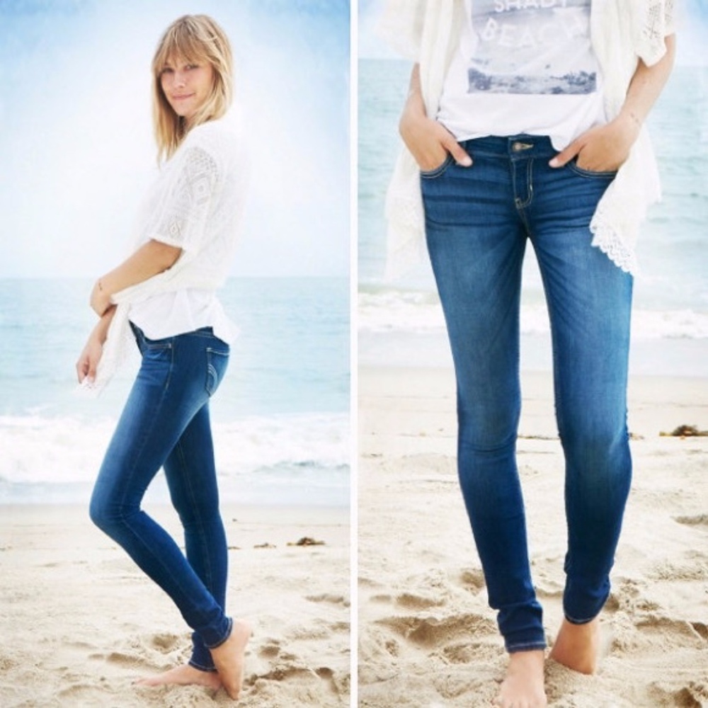 Hollister Ryan Medium Wash Skinny Jeans